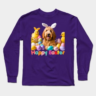 Here Comes the Easter Goldendoodle! Long Sleeve T-Shirt